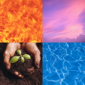Four Elements: Fire, Air, Earth, and Water